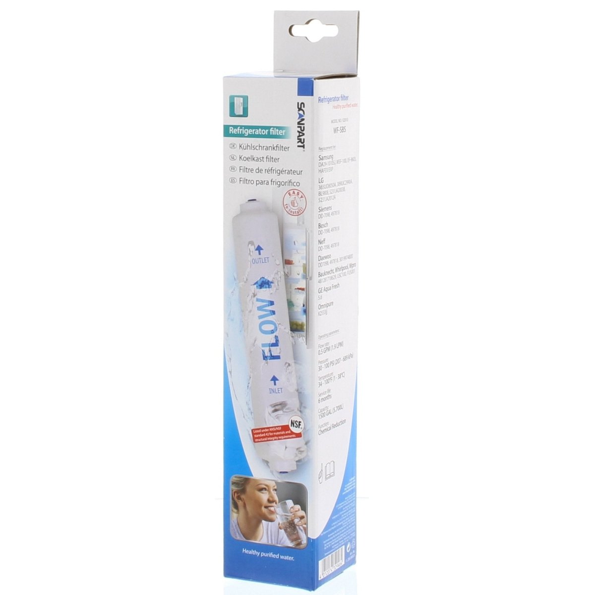 Scanpart WATERFILTER SAMSUNG DA29 - 10105 - EP:Tummers