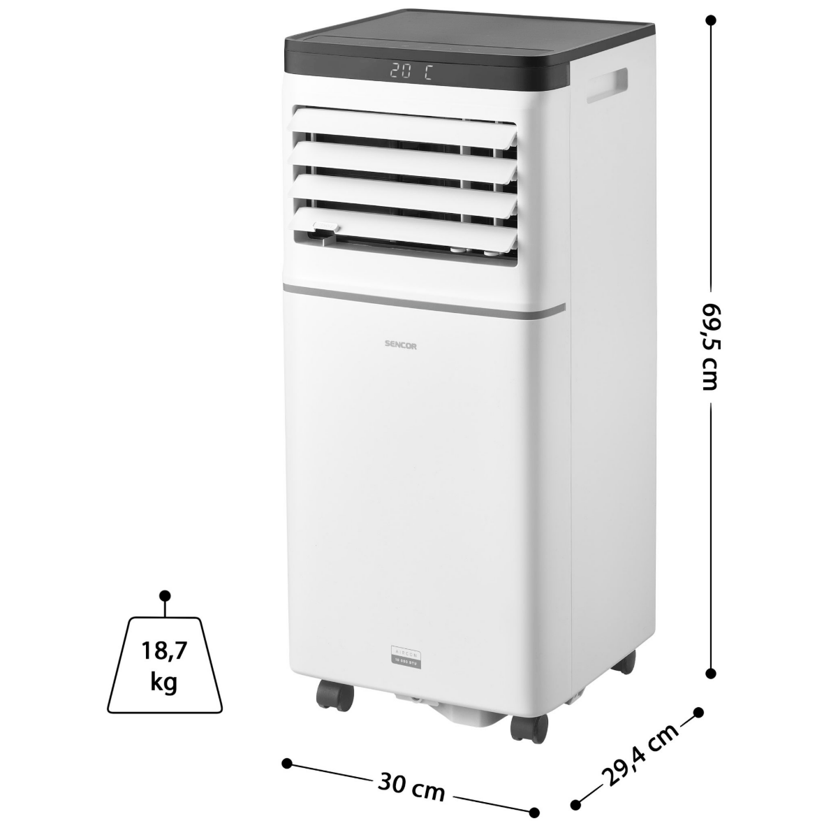 Sencor Sencor SAC MT1042C 10.000 BTU