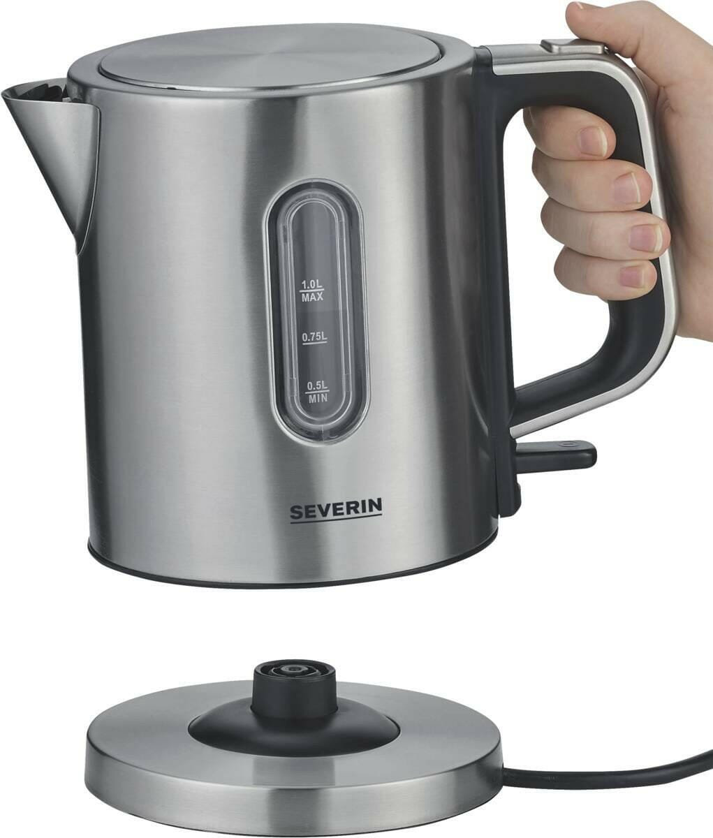 Severin Severin WK 3401 rvs geborsteld / zwart