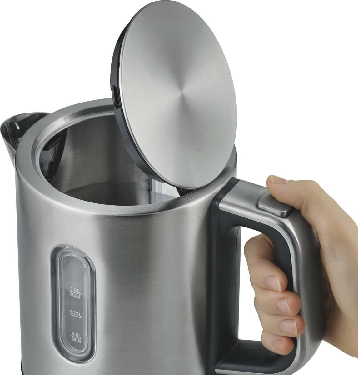 Severin Severin WK 3401 rvs geborsteld / zwart