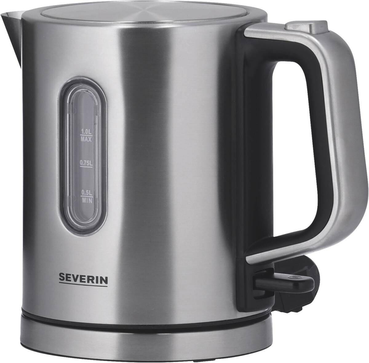 Severin Severin WK 3401 rvs geborsteld / zwart