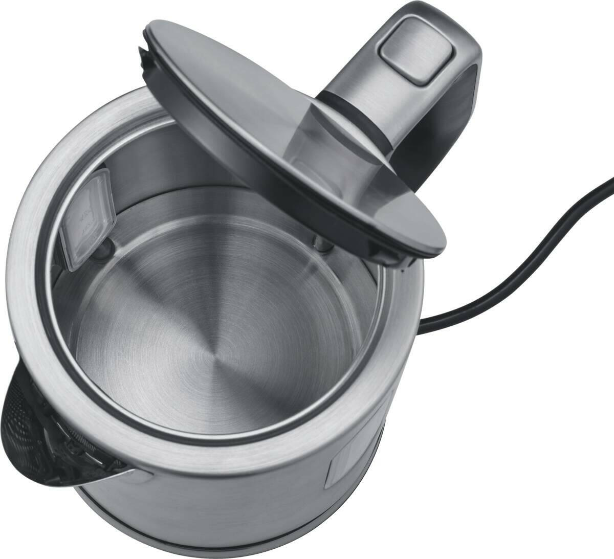 Severin Severin WK 3401 rvs geborsteld / zwart