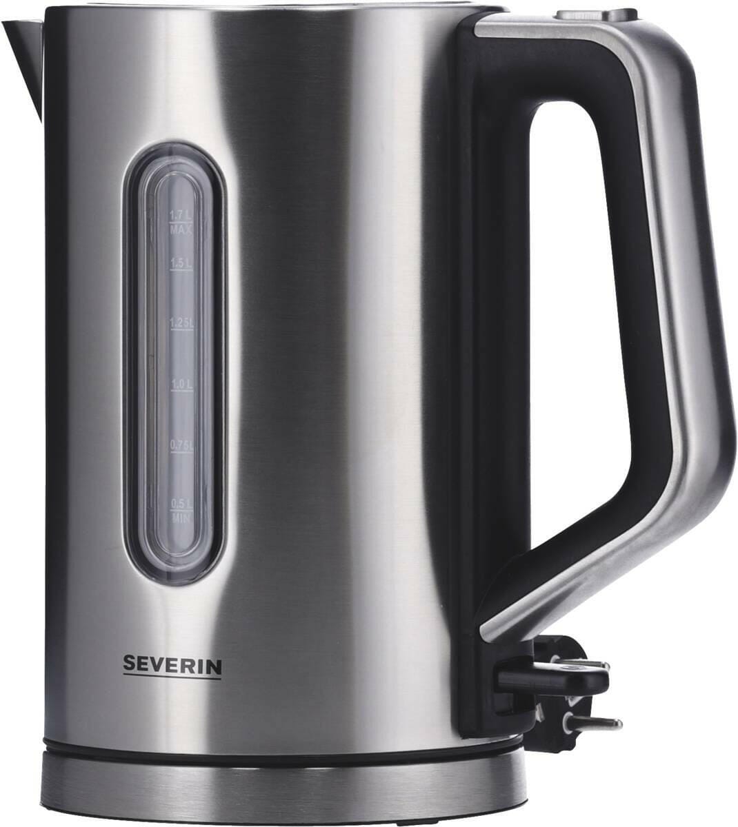 Severin Severin WK 3402 rvs geborsteld / zwart