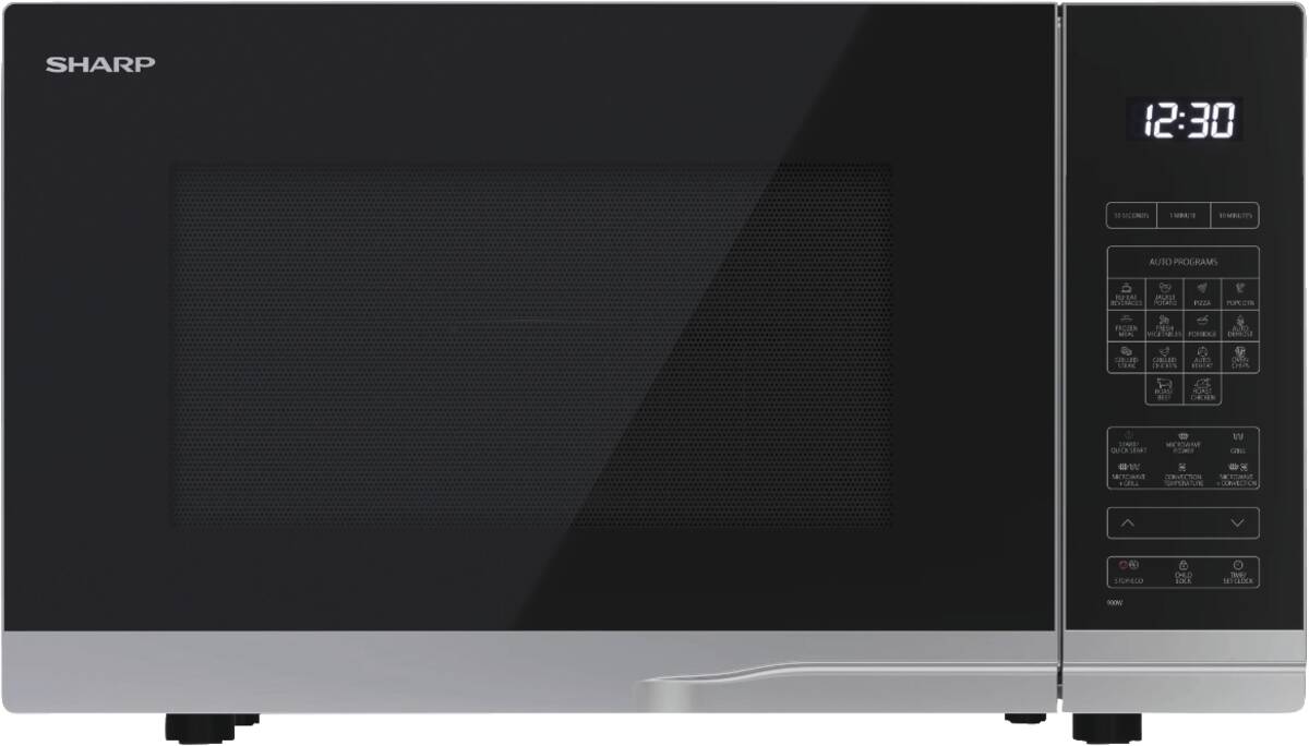 Sharp Sharp YCPC322AES zwart-zilver