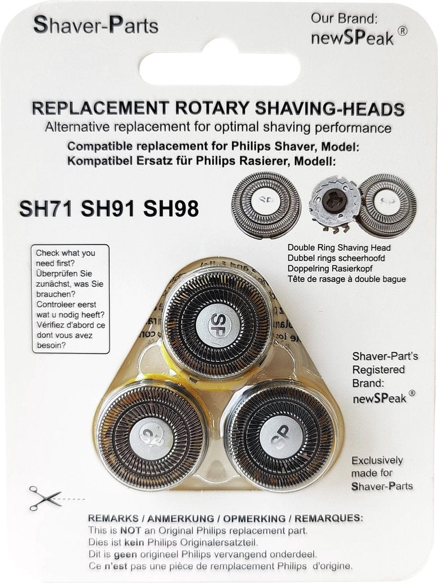 SHAVER-PARTS Shaver-Parts Philips SH71/SH91/SH98 Universal Replacement