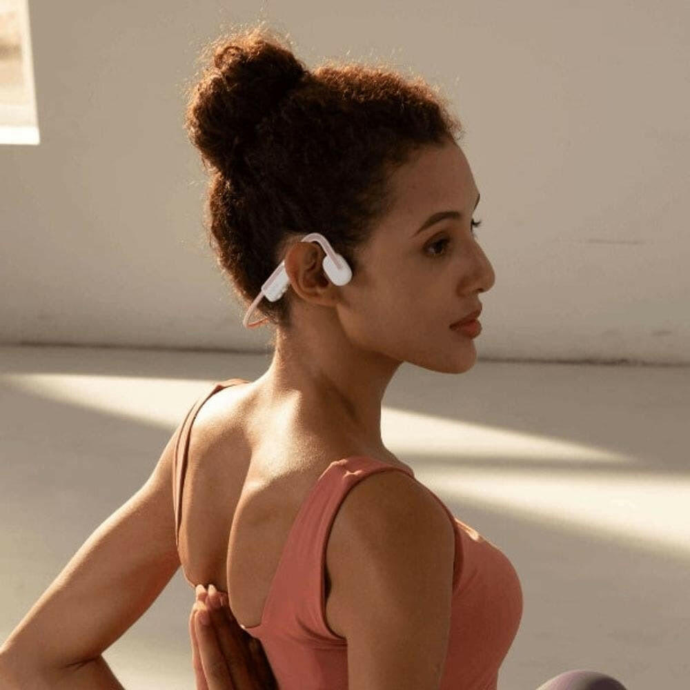 Shokz Open Move roze.