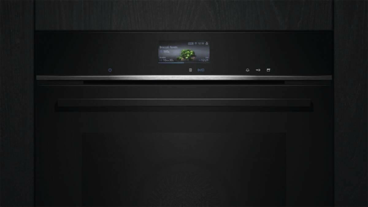 Siemens HS736GDB1 zwart-RVS.