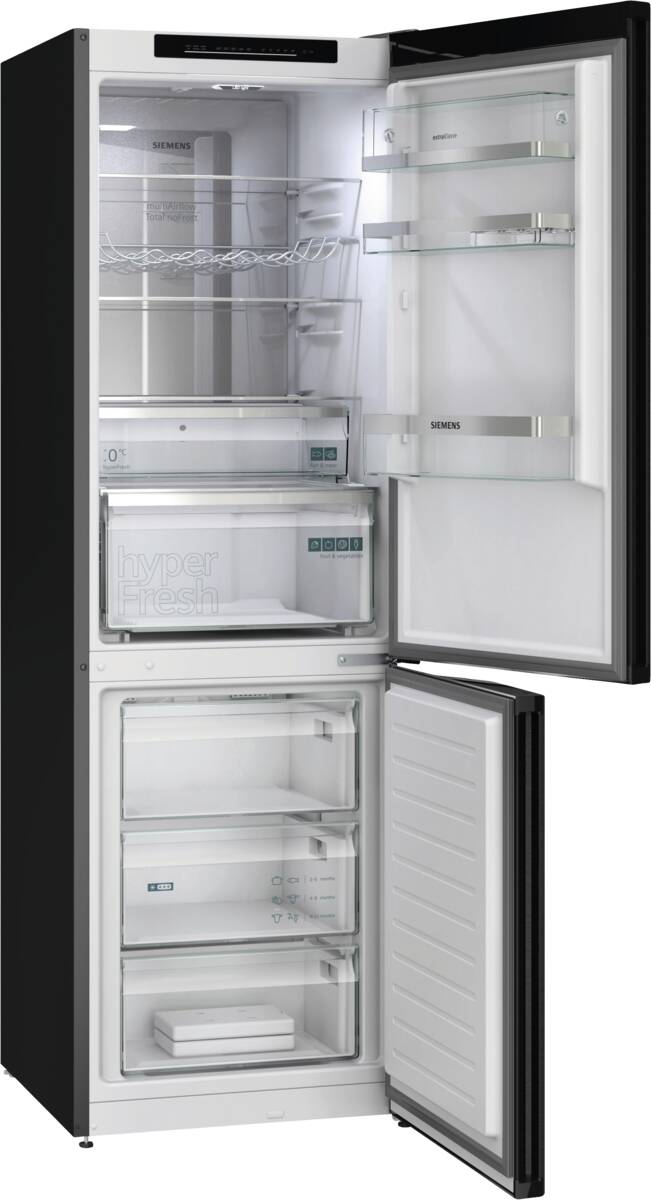 Siemens Siemens KG36NEXAG Geborsteld zwart staal