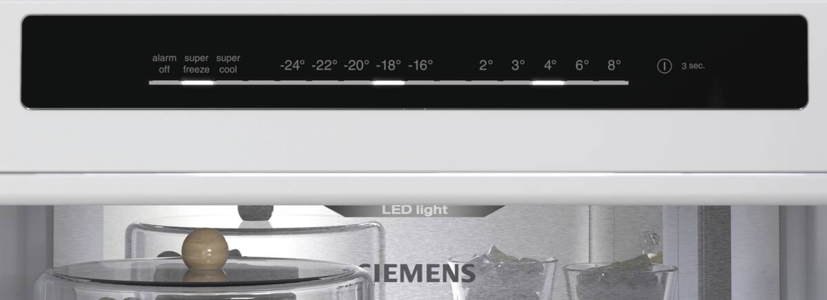 Siemens Siemens KG36NEXAG Geborsteld zwart staal