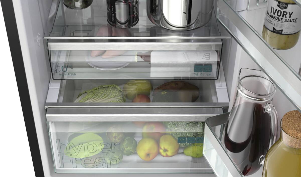 Siemens Siemens KG39N4X1F zwart geborsteld