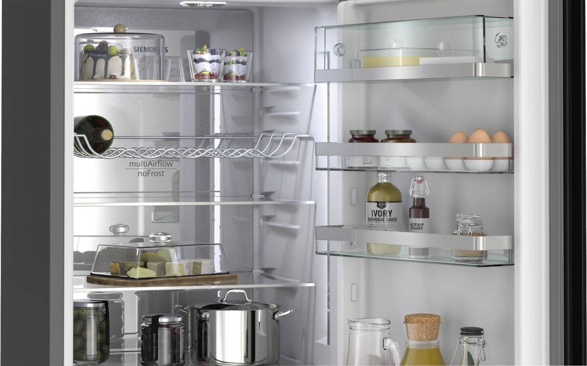 Siemens Siemens KG39N4X1F zwart geborsteld