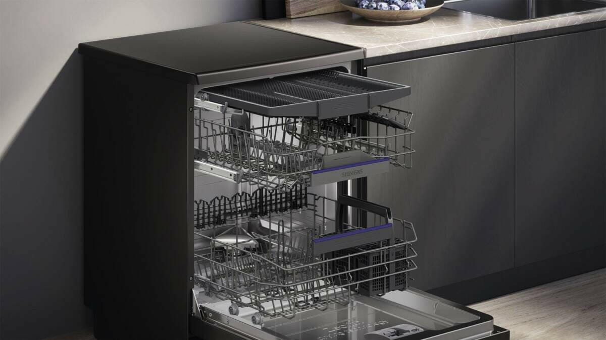 Siemens Siemens SN25ZC06CF geborsteld staal