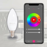 SMART WIFI LED COLOR 4.5W E14.