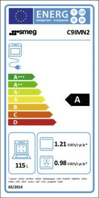 Smeg C9IMN2 zwart.