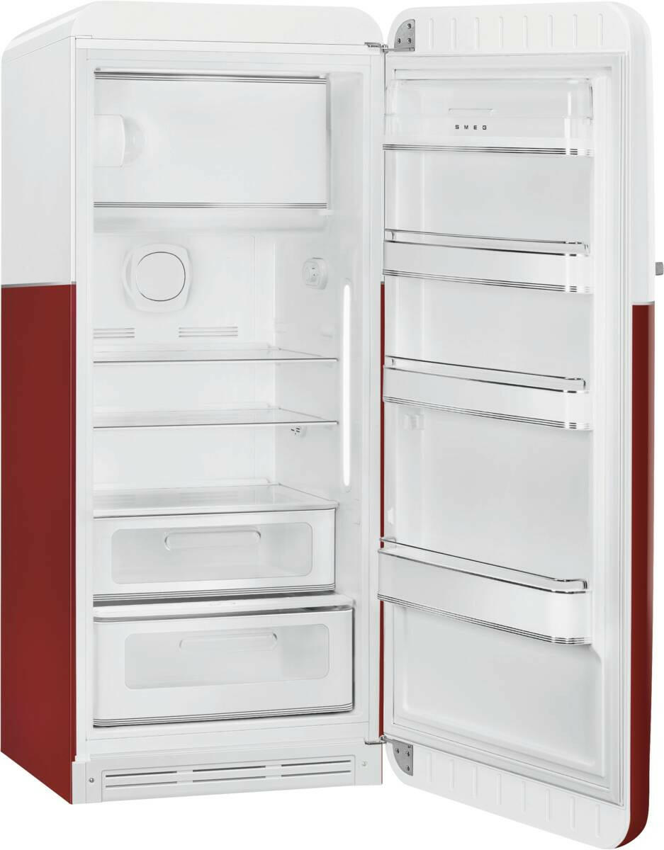 Smeg FAB28RDCC5 50’s Style Coca Cola rood-wit.