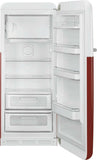 Smeg FAB28RDCC5 50’s Style Coca Cola rood-wit.