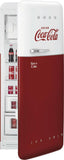 Smeg FAB28RDCC5 50’s Style Coca Cola rood-wit.