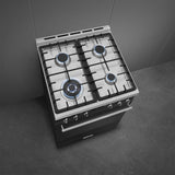 Smeg Smeg C6GMMBNLK2 mat zwart
