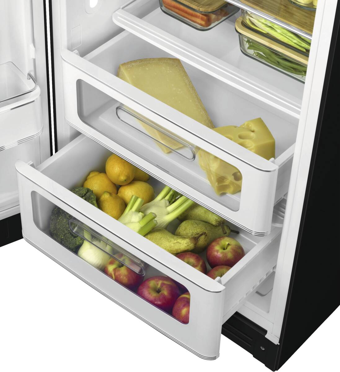 Smeg Smeg FAB28LBL6 zwart