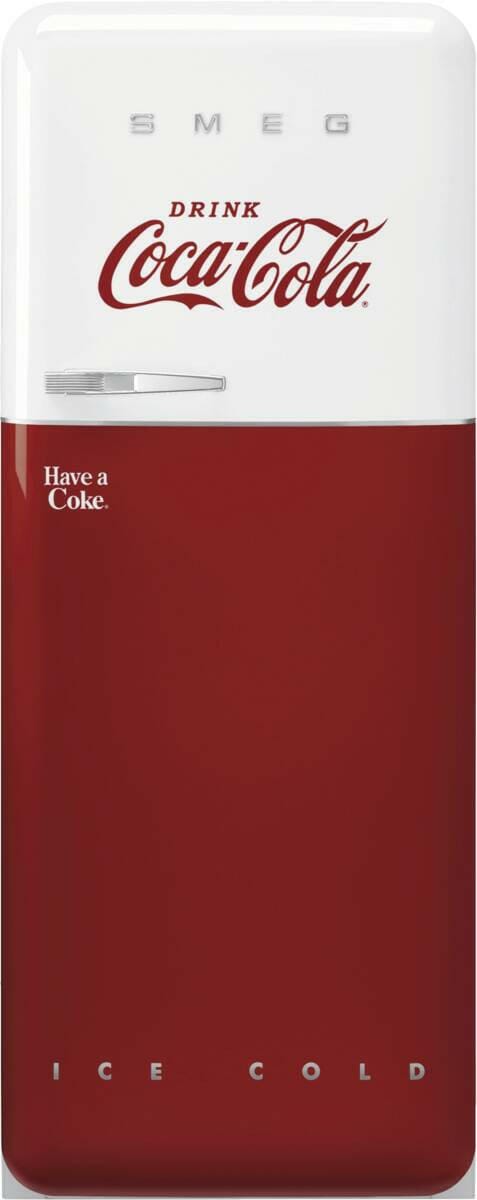 Smeg Smeg FAB28RDCC5 50’s Style Coca Cola rood-wit
