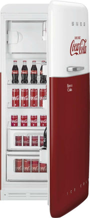 Smeg FAB28RDCC5 50’s Style Coca Cola rood-wit