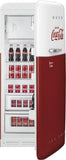 Smeg Smeg FAB28RDCC5 50’s Style Coca Cola rood-wit