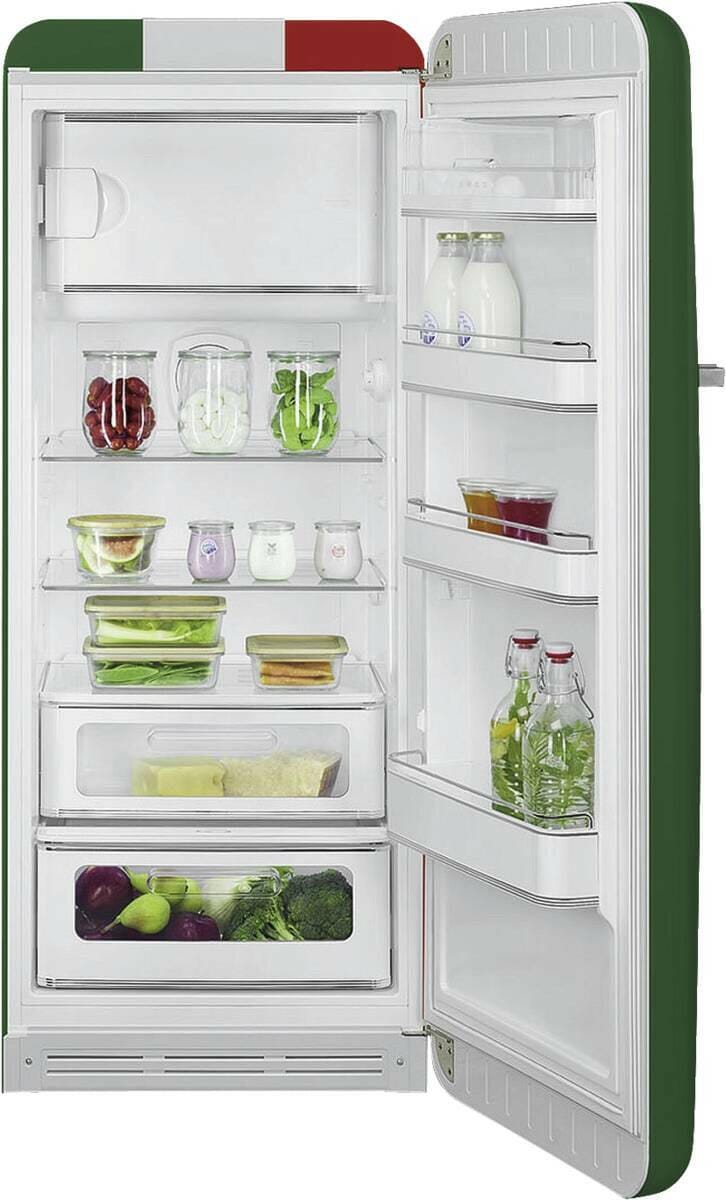 Smeg Smeg FAB28RDIT5 Italia Groen-wit-rood