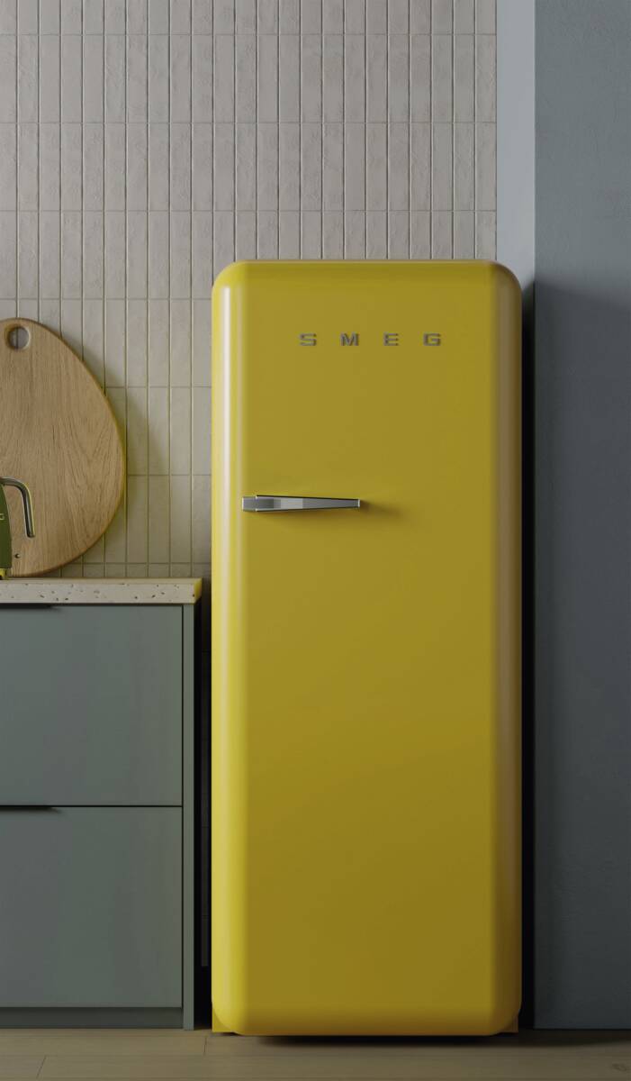 Smeg Smeg FAB28RYW6 geel