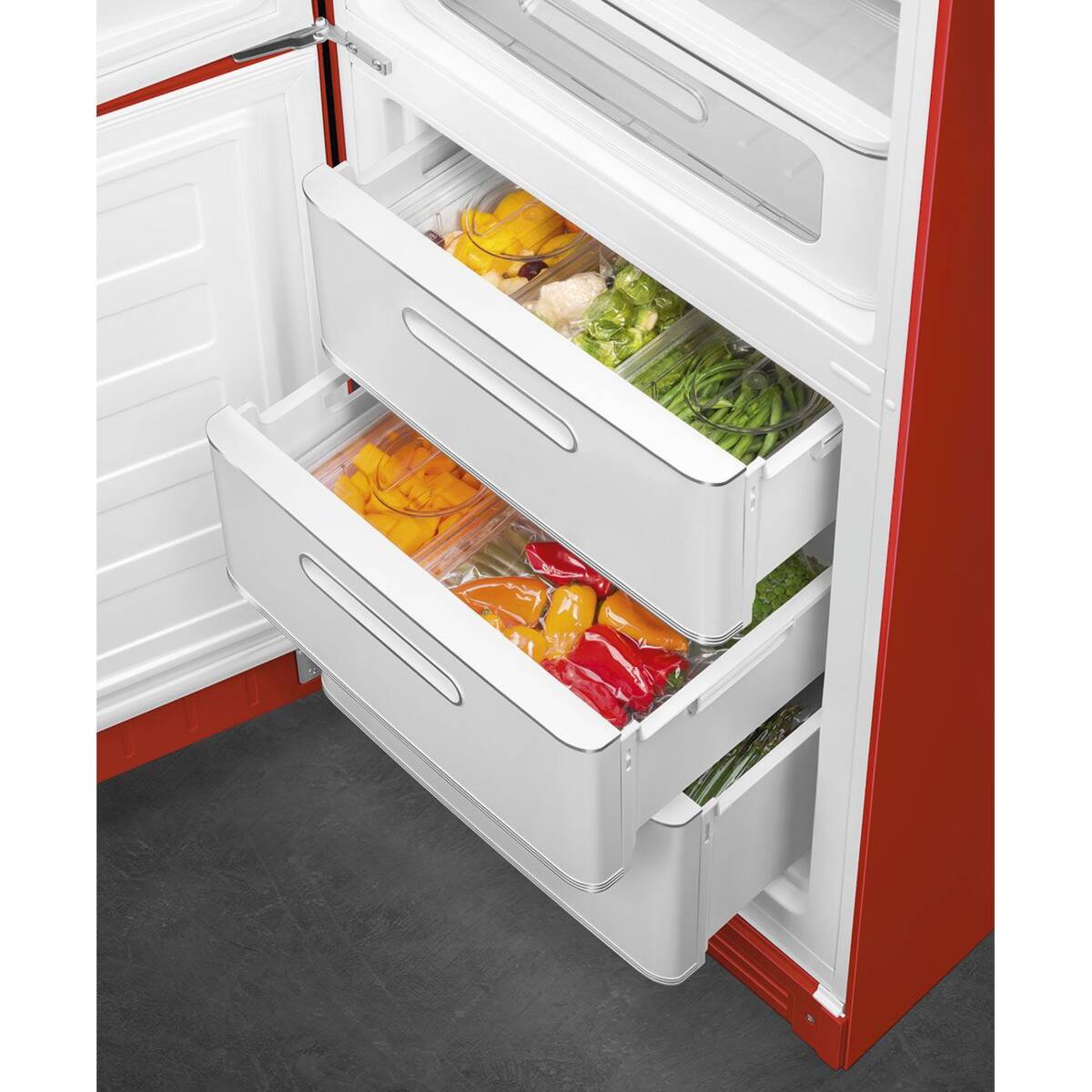 Smeg Smeg FAB32LRD6 rood