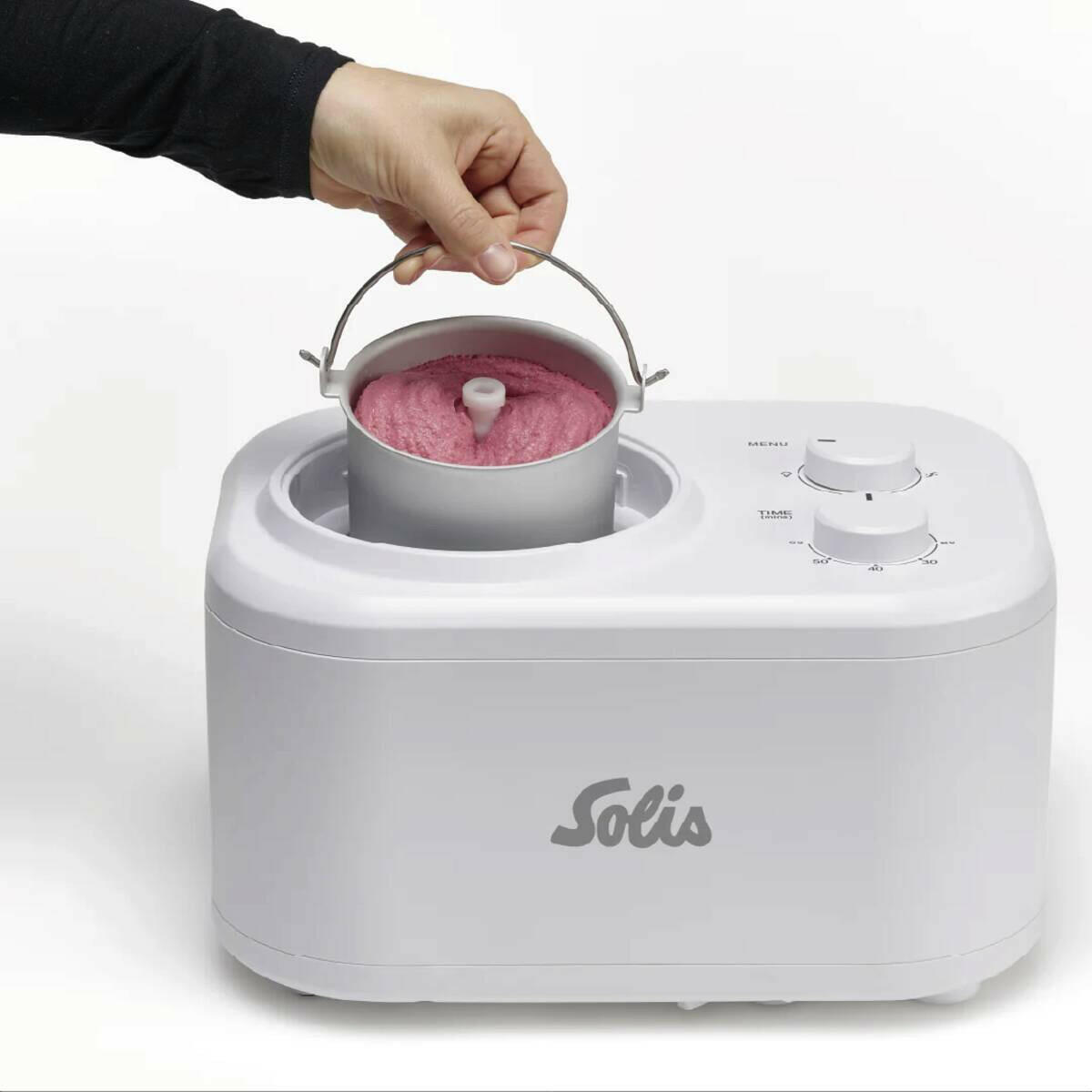 Solis Gelatissima Ice Cream Machine (Typ 8503).