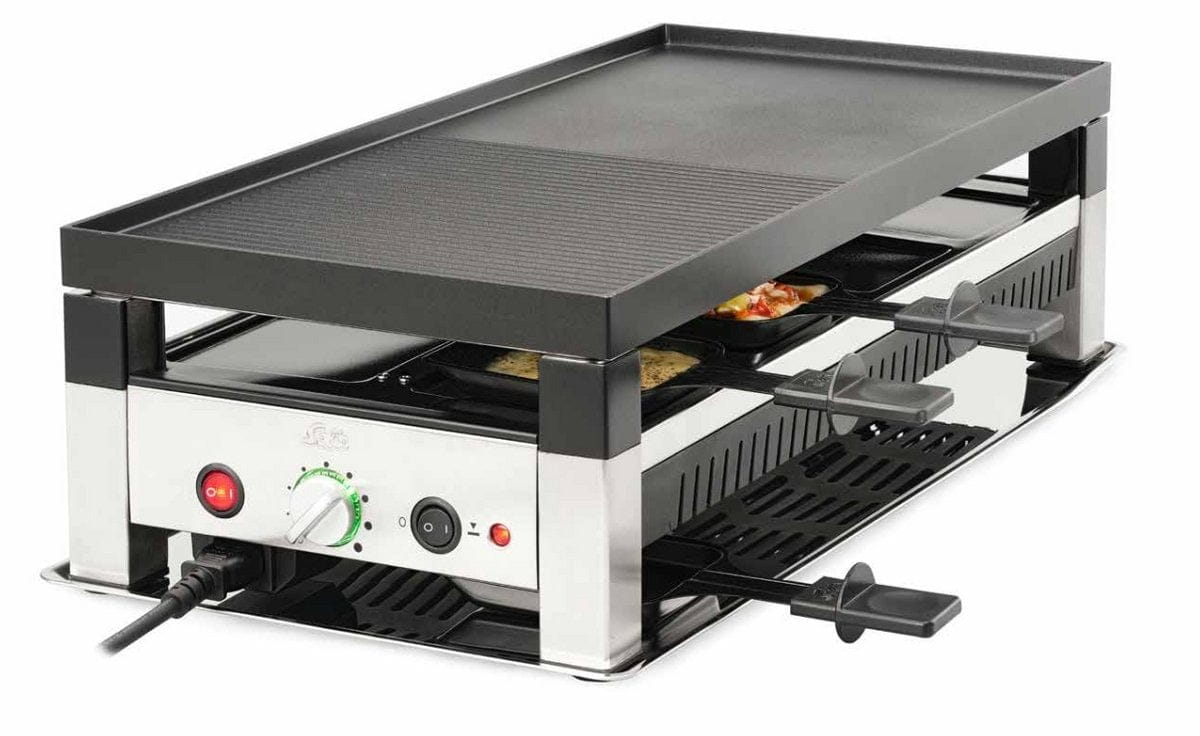 Solis SOLIS 4 in 1 Raclette & Pizza grill for 8 (Type 791)