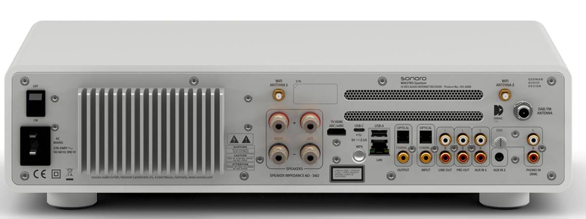 Sonoro Sonoro Maestro Quantum Matt White Silver