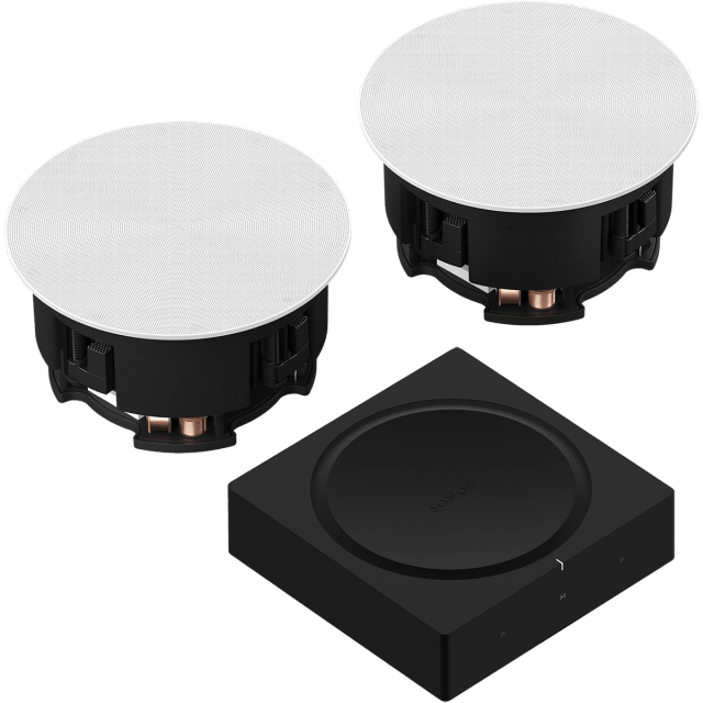 Sonos Sonos Amp met In-Ceiling 8 inch Speakers