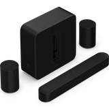 Sonos Sonos Arc Ultra met Sub 4 en 2x Era 100 Premium set Zwart - Bundel