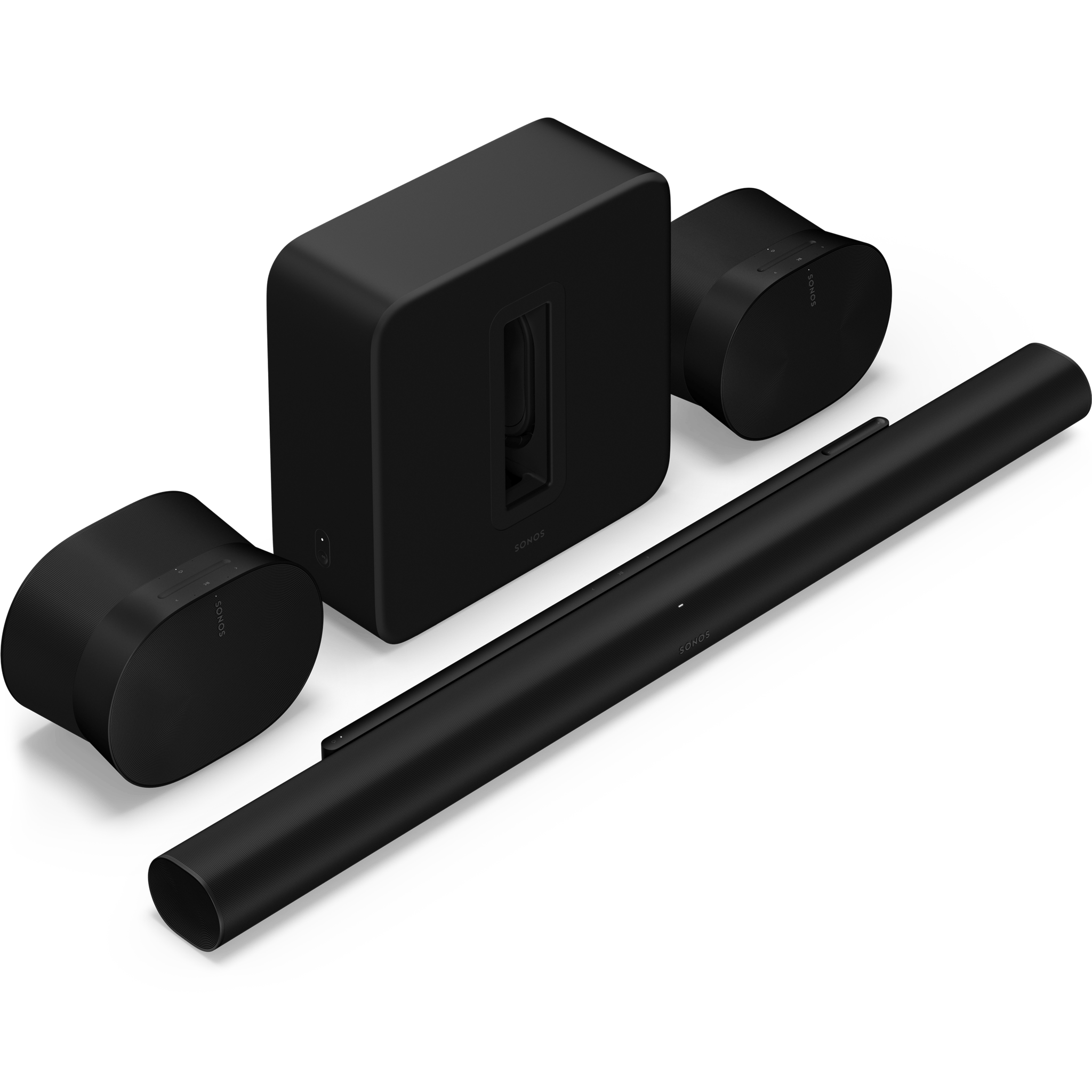 Sonos Sonos Arc Ultra met Sub 4 en 2x Era 300 Ultieme set Zwart - Bundel