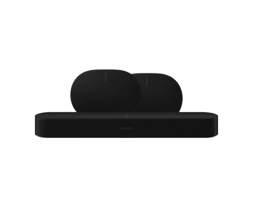 Sonos Sonos Beam 2 met 2x Era 300 Premium Surround Set Zwart - Bundel