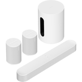 Sonos Sonos Beam 2 met Sub Mini en 2x Era 100 SL Premium Set Wit