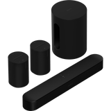 Sonos Sonos Beam 2 met Sub Mini en 2x Era 100 SL Premium Set Zwart