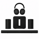 Sonos Sonos Mega Bundel Zwart – Arc Ultra + Sub 4 + 2× Play + gratis Ace