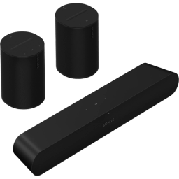 Sonos Sonos Ray met 2x Era 100 SL Surround Set Zwart