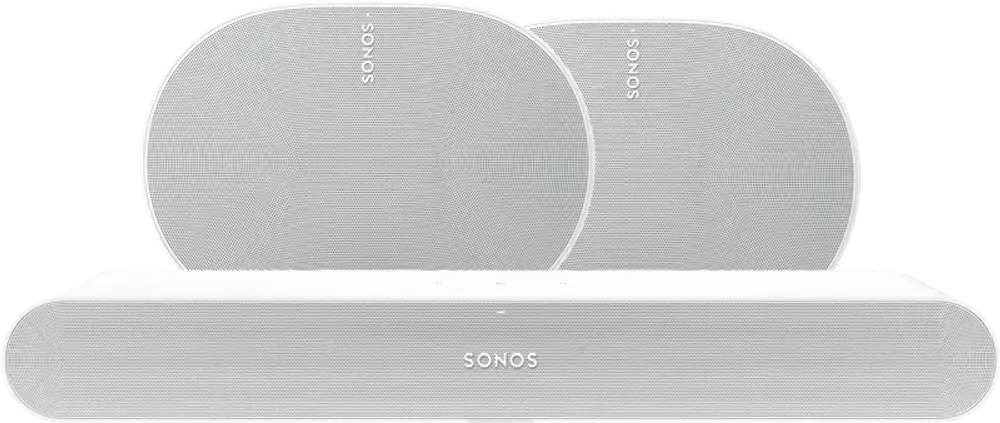 Sonos Sonos Ray met 2x Era 300 Premium Surround Set Wit- Bundel