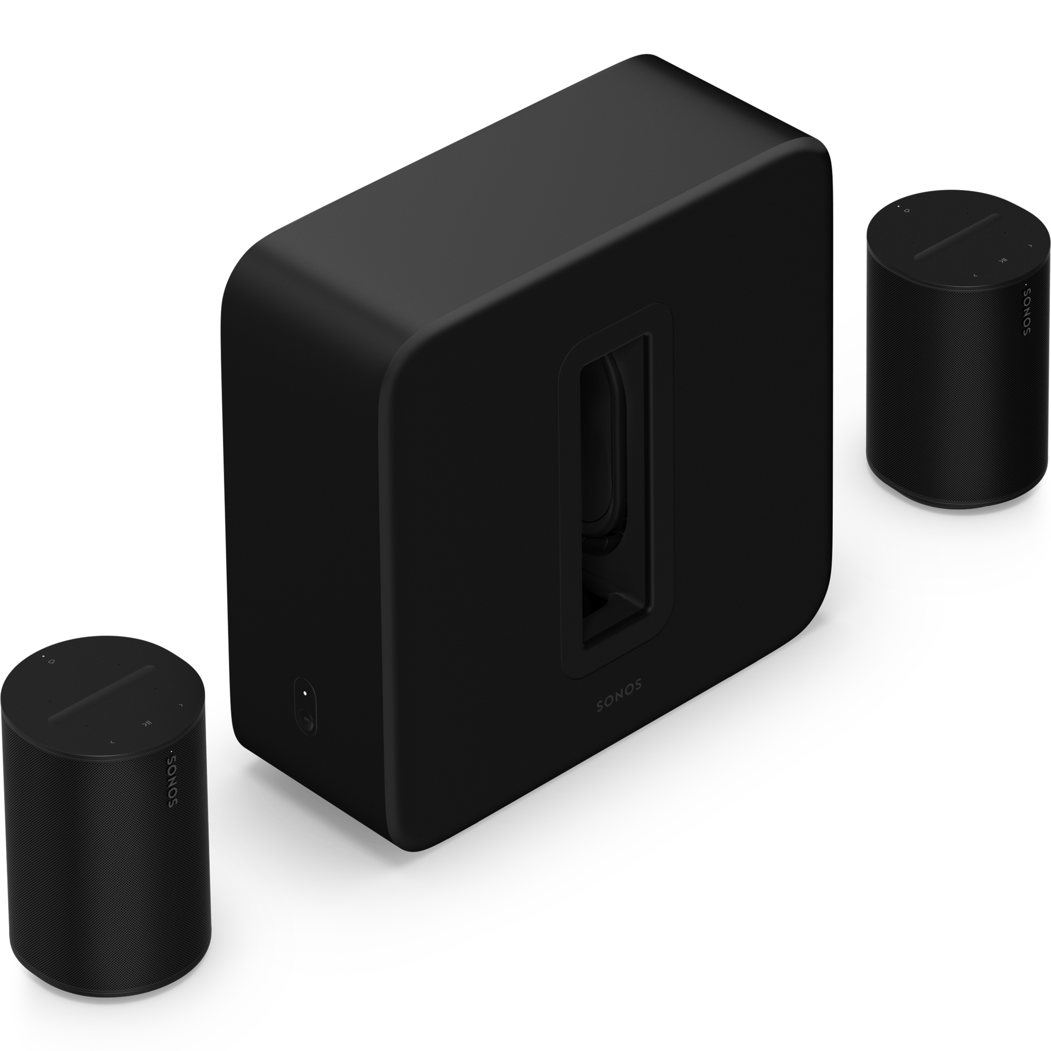 Sonos Sonos Sub 4 met 2x Era 100 Premium set Zwart - Bundel