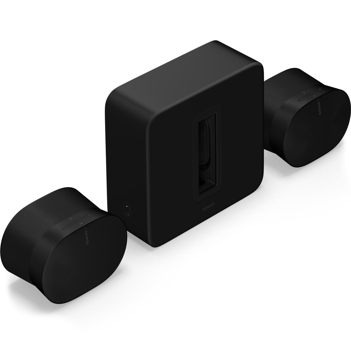 Sonos Sonos Sub 4 met 2x Era 300 Ultieme set Zwart - Bundel