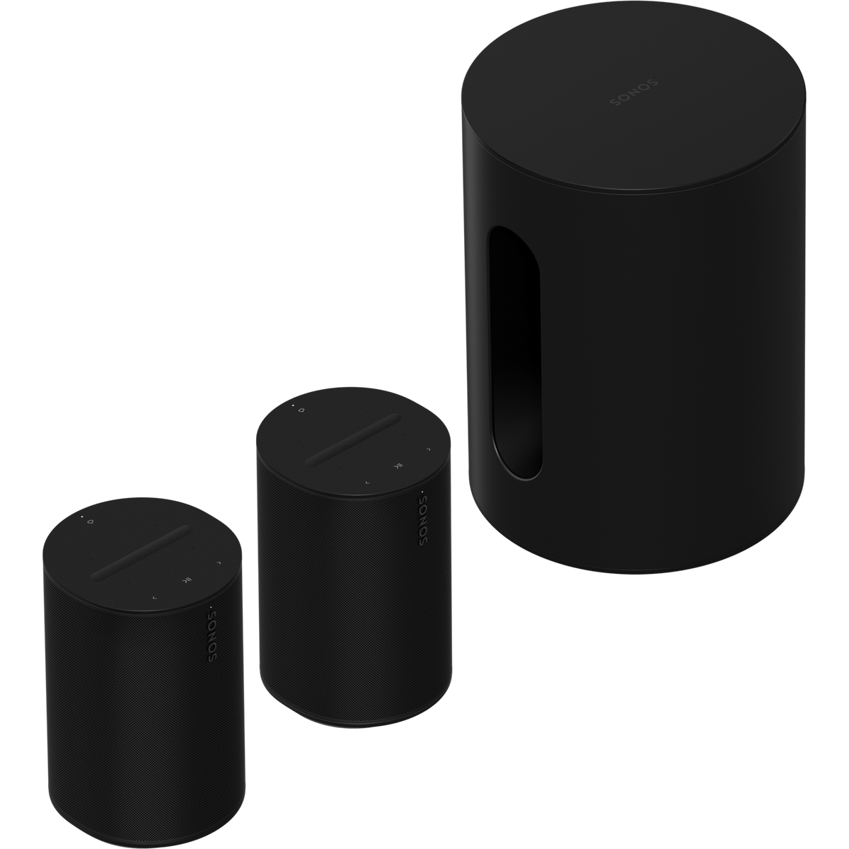 Sonos Sonos Sub Mini met 2x Era 100 SL Premium set Zwart