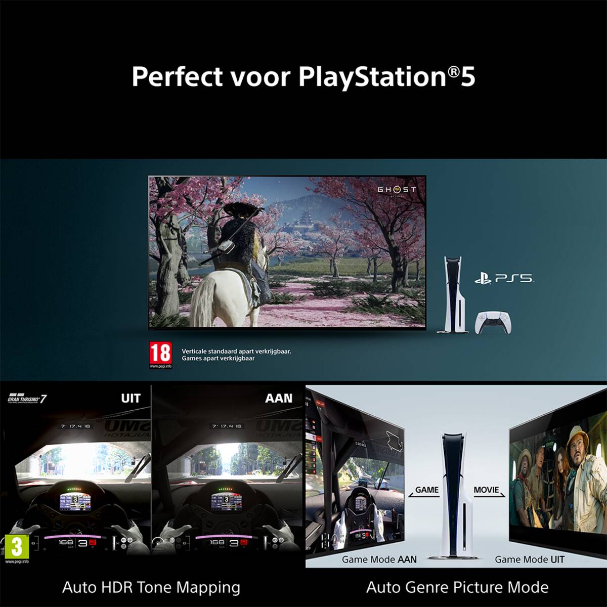 Sony Sony K50XR79M2PB zwart