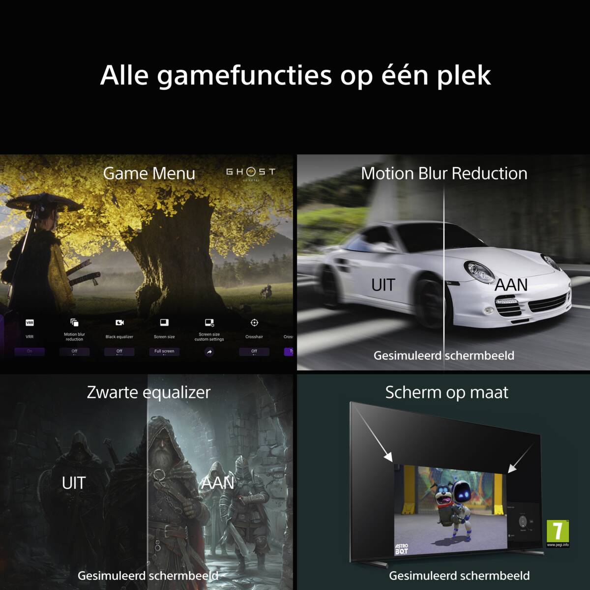 Sony Sony K50XR79M2PB zwart