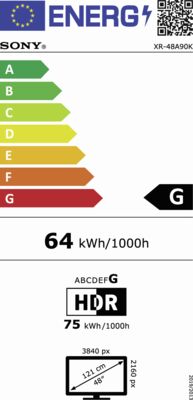 Sony XR48A90KAEP - EP:Tummers