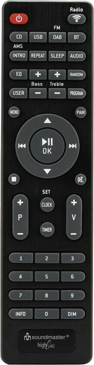 Soundmaster Soundmaster ICD2020 zilver