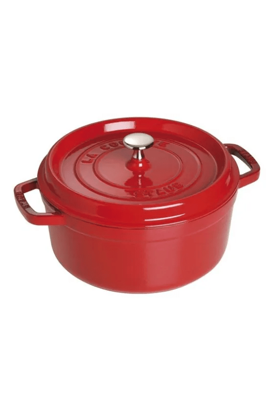 Staub Ronde cocotte 26cm - grafietgrijs.