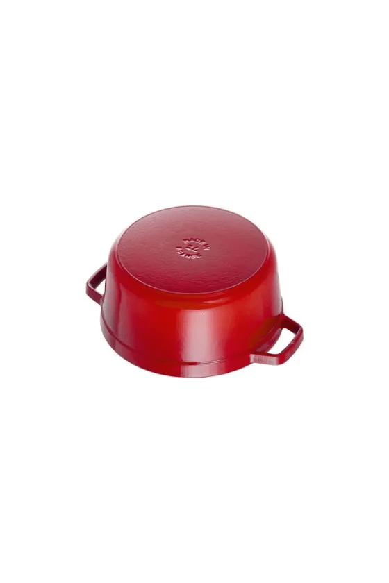 Staub Ronde cocotte 26cm - grafietgrijs.